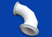 Wear-resistant ceramic composite pipeline